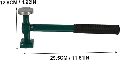 Miniatura 7 de Operitacx Herramienta de mano de reparación para uso doméstico Mango de fibra de vidrio forjado martillo de cuerpo de acero endurecido para automóvil