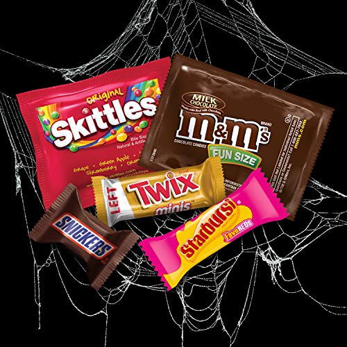image for Mars M&M'S, SNICKERS, TWIX, STARBURST & SKITTLES Halloween Chocolate C