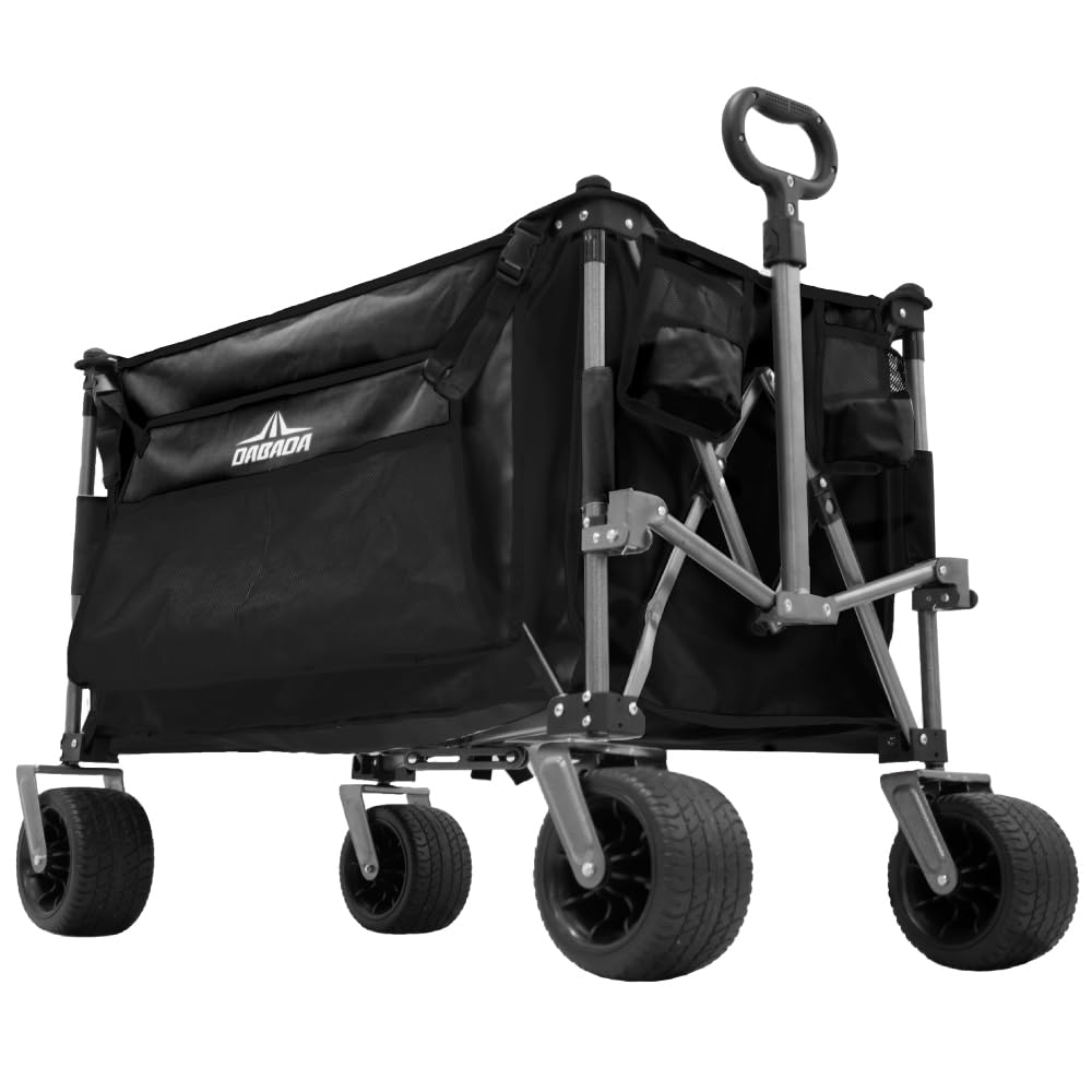 Amazon.co.jp: DABADA ダバダ キャリーワゴン アウトドアワゴン 耐荷重