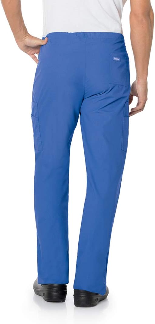 Get Popular Offer Landau womens Durable and Comfortable 3-pocket Drawstring Cargo Scrub Pant