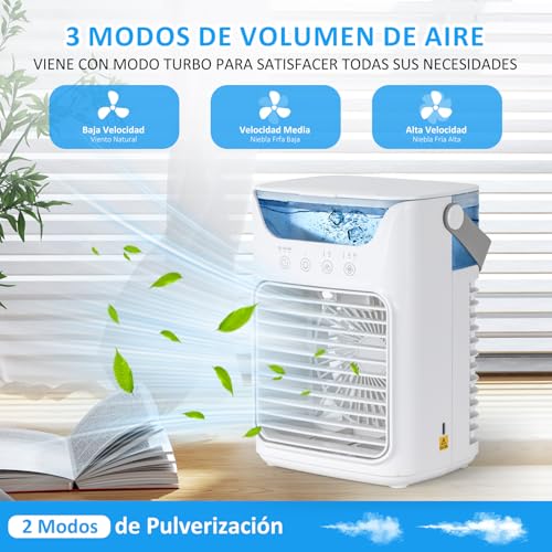 Catálogo para Comprar On-line Mini Aire Acondicionado los mejores 10. 6 Mini Aire Acondicionado marca KaiPuYMX (3)