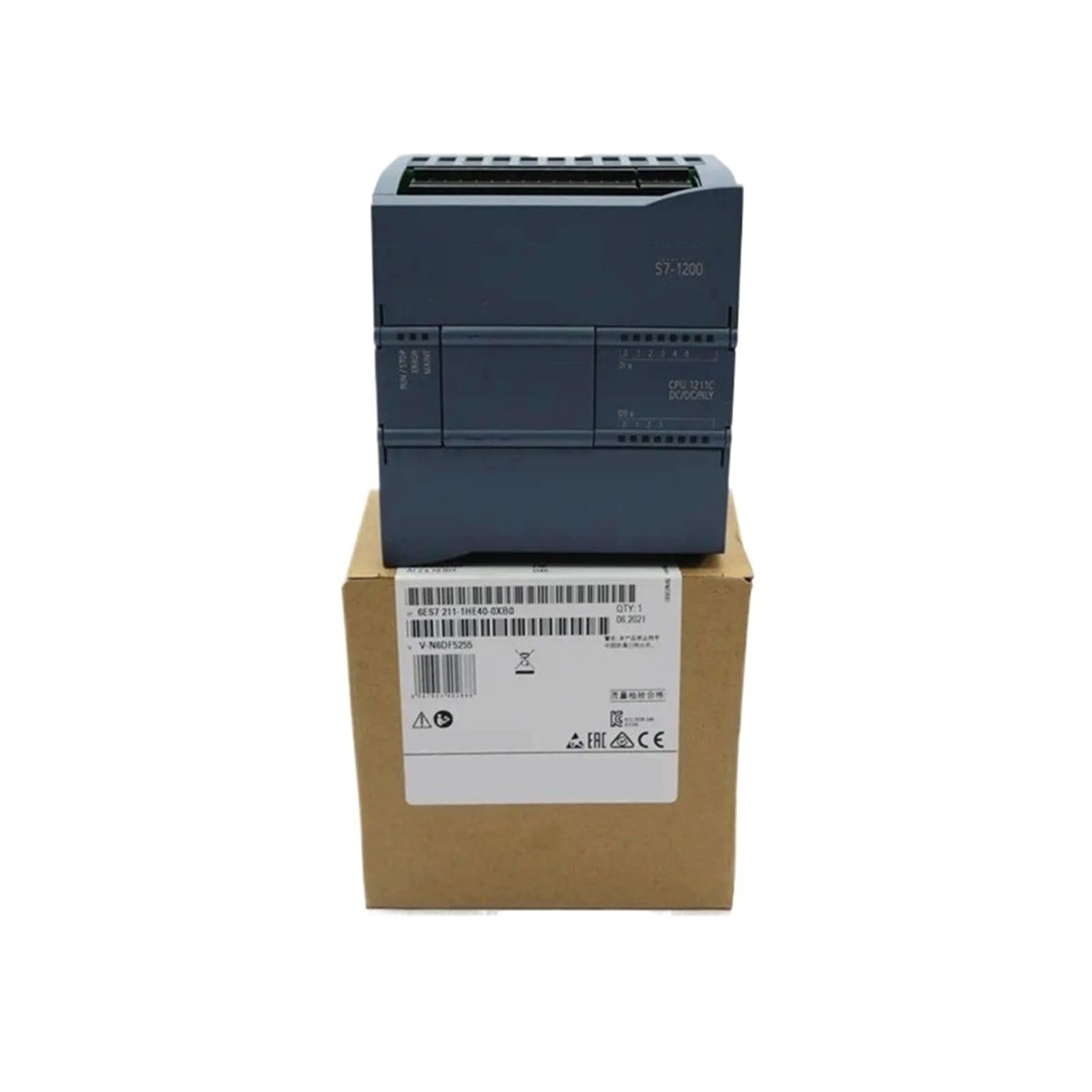 ZXAOMMBEA 1pcs S7-1200 PLC Module 6ES7211-1AE40-0XB0 6ES7211-1BE40-0XB0 6ES7211-1HE40-0XB0 programmable Logic Controller(6es7211-1he40-0xb0)