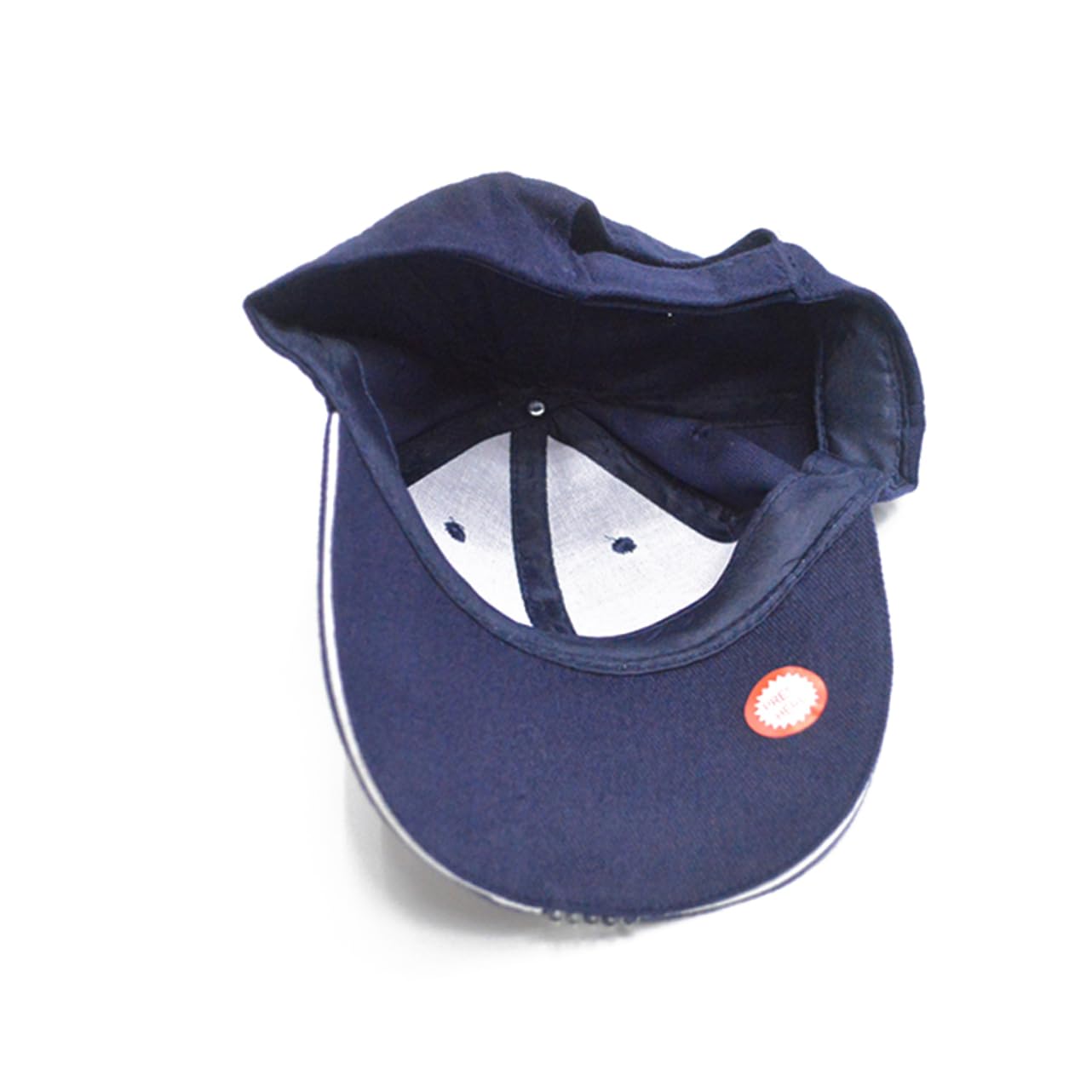 WOONEKY Lighted Flashlight Baseball Cap Blue LED Cap for Hands Lighting for Camping Jogging and Hunting Features LED Beads and Concealed Off Button