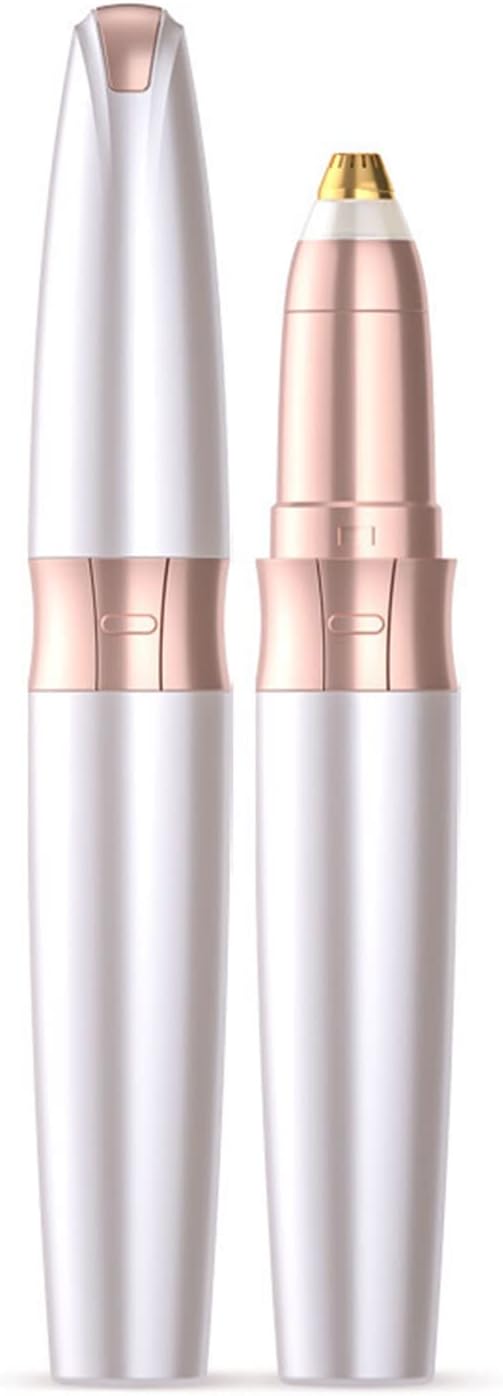 Product image of Epilateur pour femmes et tondeuse à sourcils, épilation des sourcils, stylo épilateur rechargeable pour sourcils, rasoir électrique pour sourcils, lèvres et poils du visage (Or)