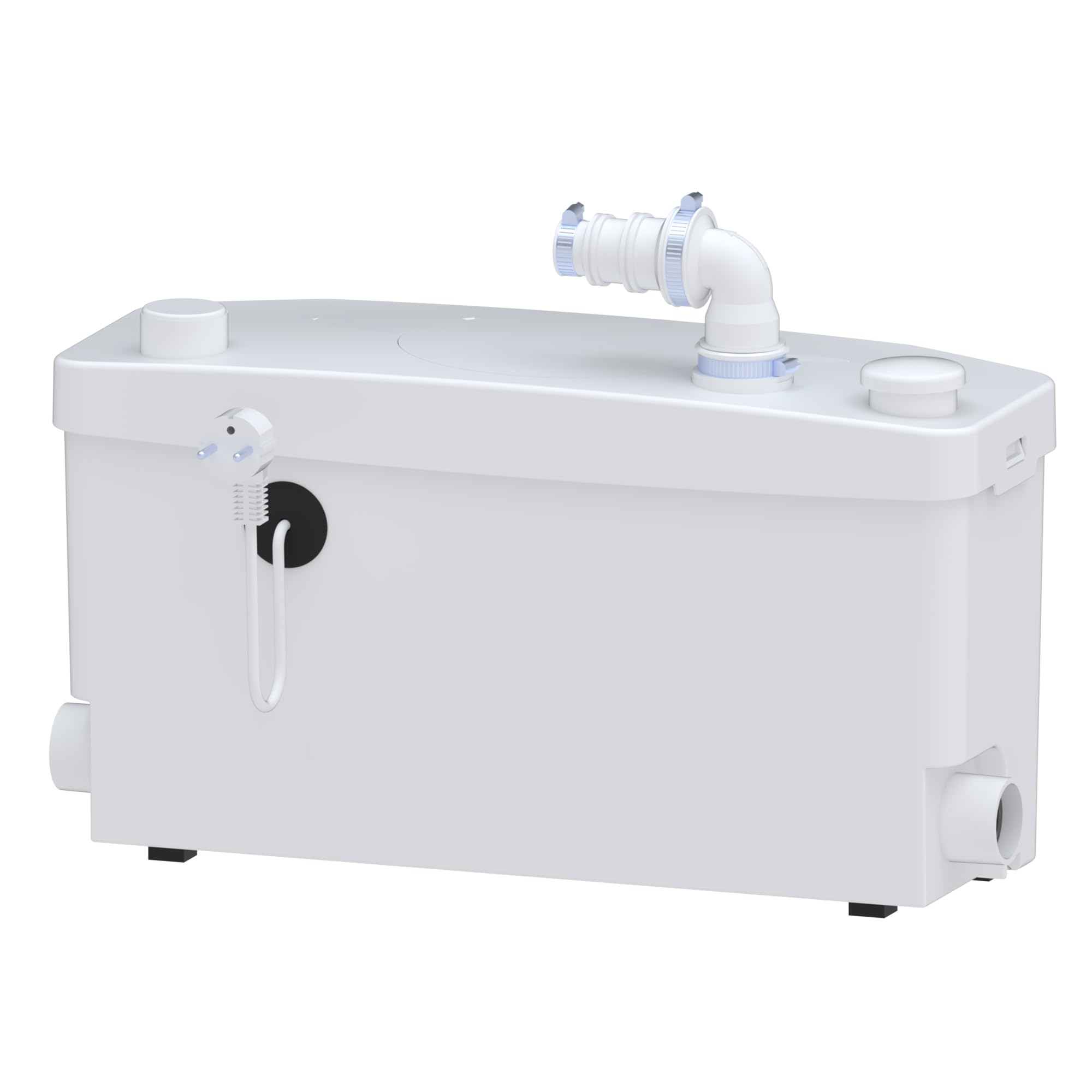 SFA Sanimoueur Saniplus Up - Trituradora de inodoro para baño completo con inodoro, gran capacidad, instalación discreta, fácil mantenimiento, 52,6 x 23,5 x 32,9 cm - 400 W - Made in France