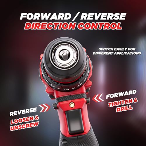 Image of IBELL BD12-40 12V Brushless Cordless Impact Drill | 1500mAh Battery | 2-Speed | 20+3 Torque Settings | 0-27000 IPM | Wood 20mm, Steel 10mm | Compact & Powerful Drill Machine | 12 Months Warranty