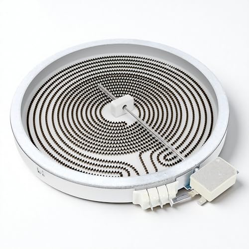 NE63T8111SS/AA Dual Surface Heating Element 10 inch fit for Samsung Electric Glass Top Range Stove Burner Parts NE59T4311SS NE59M4320S NE59J3420SS DG47-00063A fit for LG LRE6385ST MEE62385201 LUXRILIX