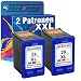 Produktbild Tito-Express PlatinumSerie 2 Druckerpatronen für HP-28XL | 2X Color je 21ml XXL-Inhalt