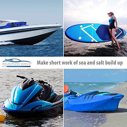 image for Relentless Drive Car Wash Sponges (2 Pack) – Microfiber Sponge, Ultr