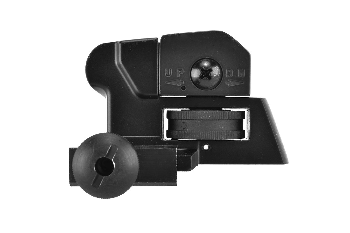 Golden Eagle Full Metal Chopped Style Rear Sight - Black