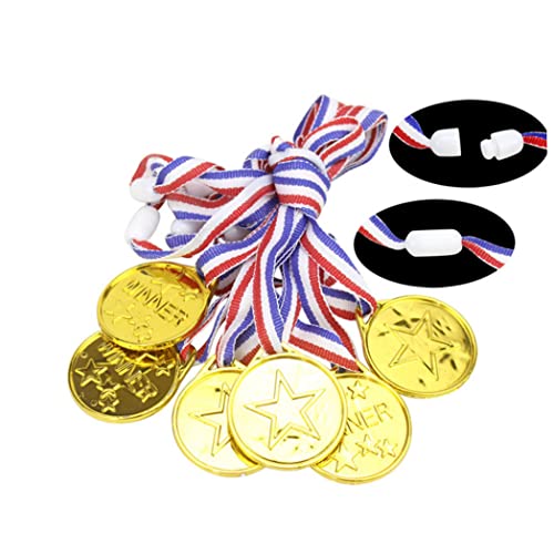 12 pièces Gagnants pour enfants Médailles en plastique Fête Enfants Jouets Jouets Prix Prix - Image 3