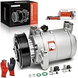 A-Premium Air Conditioner AC Compressor with Clutch...