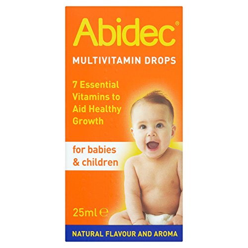 6 x Abidec Multivitamin Drops for Babies & Children 25ml
