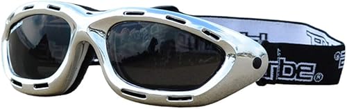 Miniatura 2 de Jettribe Gafas clásicas de marco flotante azul  Lente ventilada con tinte ahumado PWC Jetski Racing