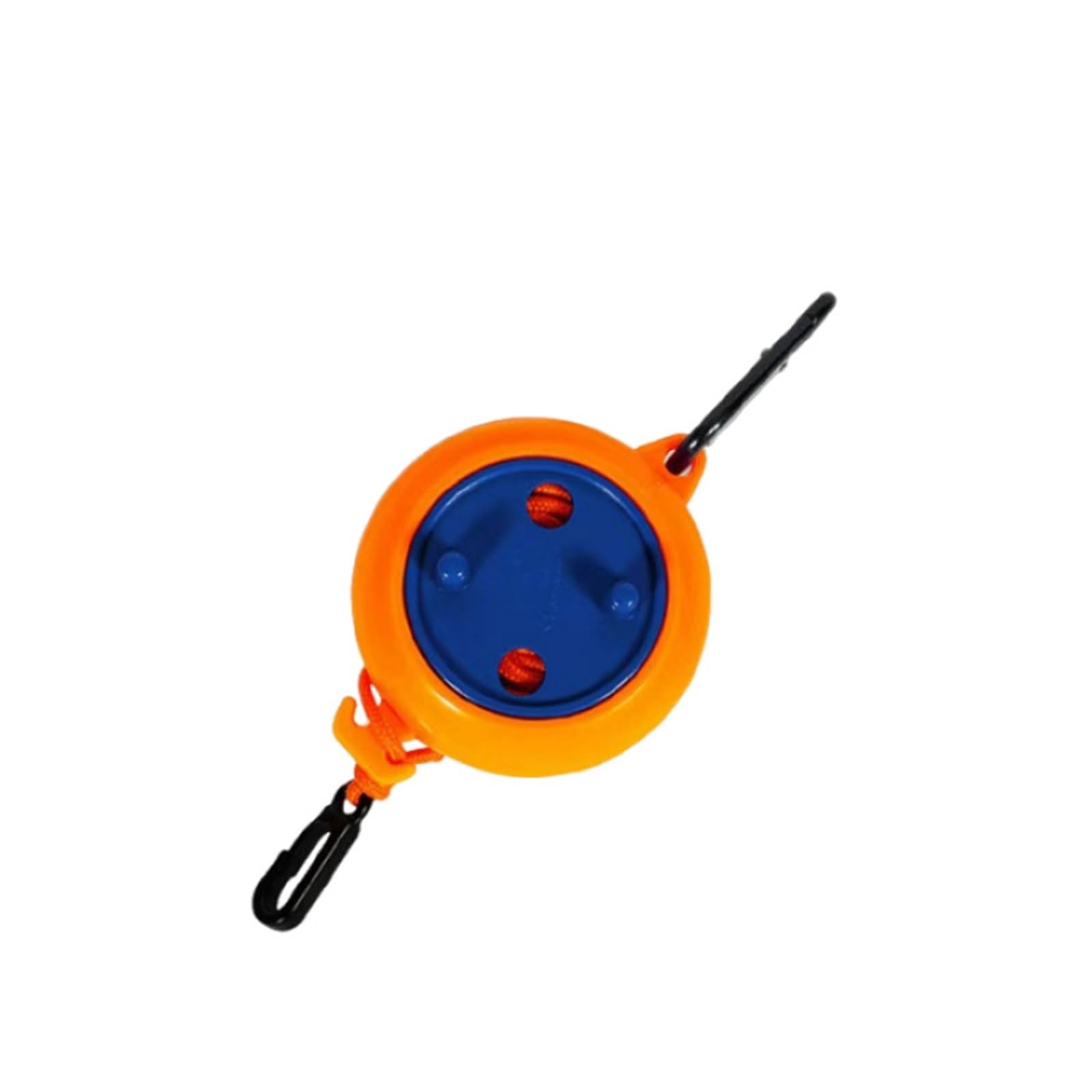 ASMJHQCLW Outdoor Portable Clothesline, Retractable Clothesline 10M Multicolor Windproof Portable Outdoor Laundry Line(Orange)