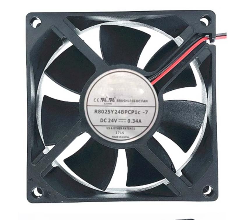 Ventilateur onduleur C8015X24BPCP1w-7 DC24V 80mm extracteur d'air 2 fils