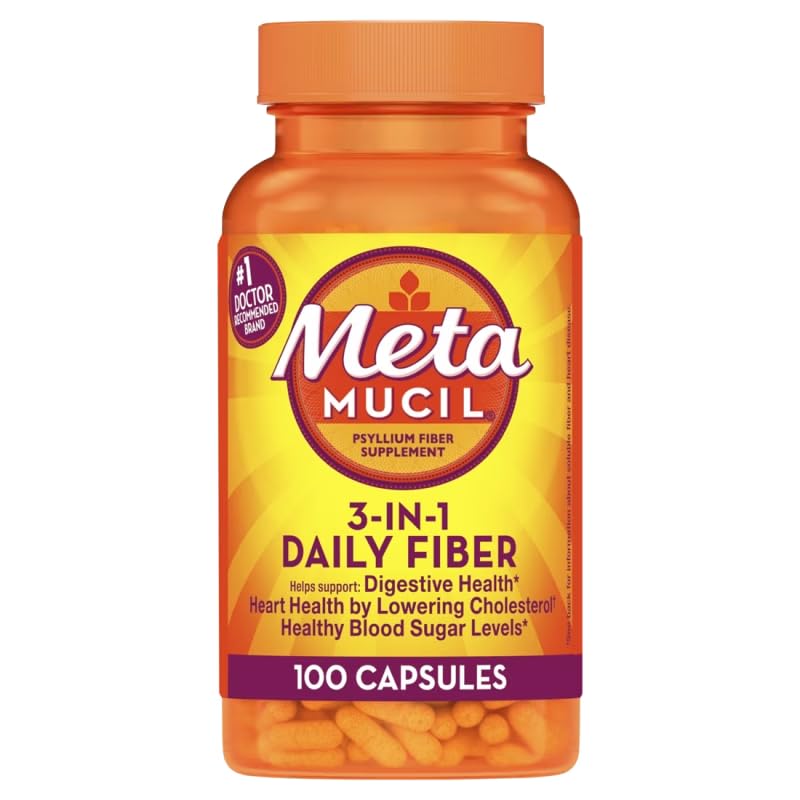 Metamucil Psyllium Fiber Capsules