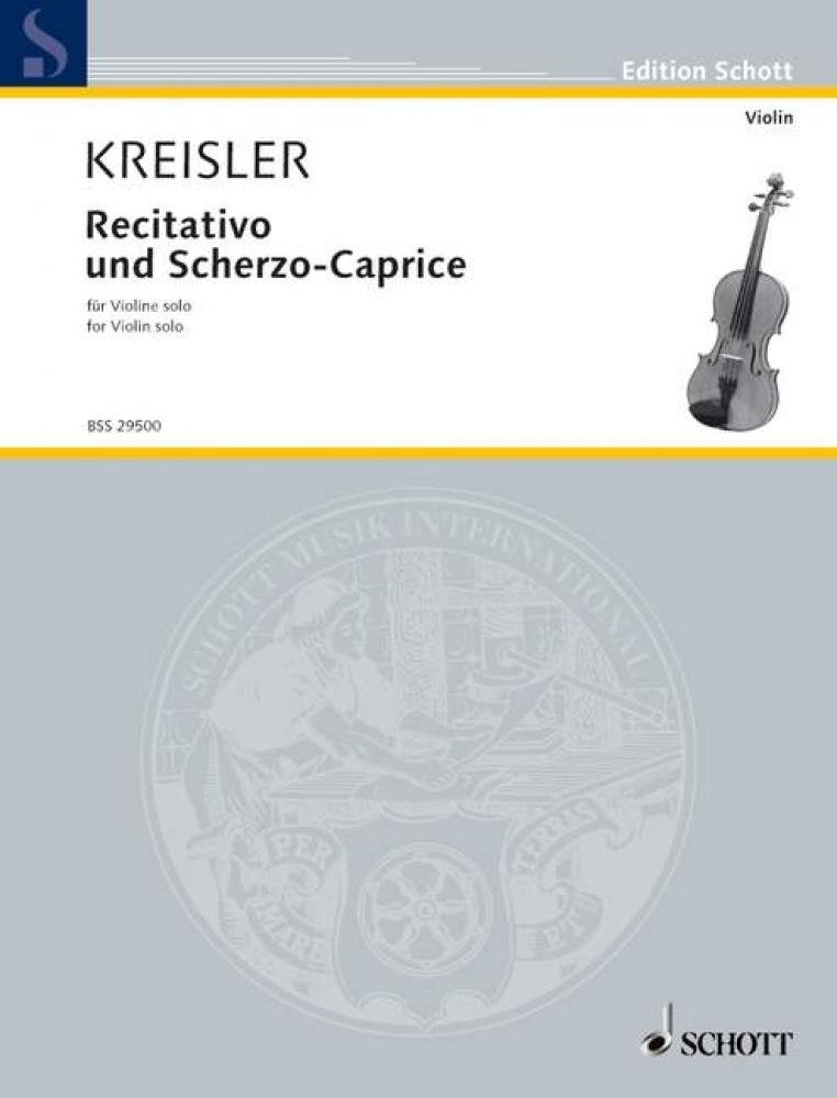 Recitativo and Scherzo-Caprice: No. 4. op. 6. violin.