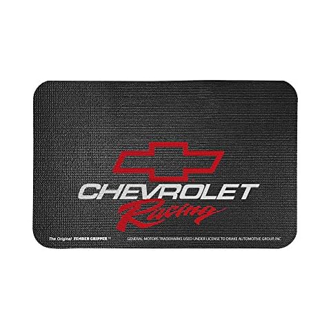 Fender Gripper Fender Cover with Chevrolet Racing Logo | Officially Licensed by General Motors | Universal Fit | Standard Size 22" X 34" | FG2007, Black with Colored Logo Cover