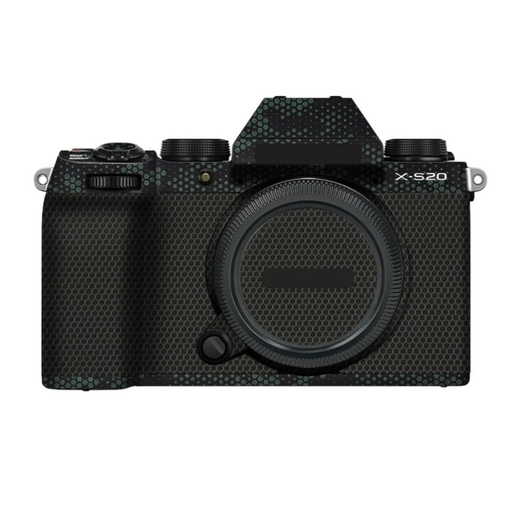 FujiFilm X-S20 vinilo protector verde mamba de alta resistencia 7