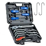 Orion Motor Tech 17pc Drum Brake Tool Kit, Drum Brake Adjustment Tool with Brake Spring Compressors Remover Installer Pliers Adjusting Spoons & Case, Compatible with Chevrolet Toyota Volkswagen Mazda