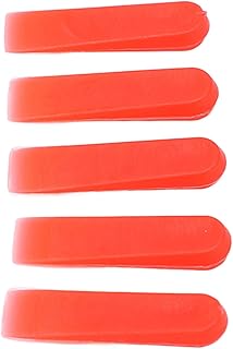 Tile Leveling Spacer Clip, 1000Pcs 5mm Red PE Tile Leveling Wedges Tile Insert Small Spacer Wedge Spacer Leveling Tools for, Floor Leveling Compounds