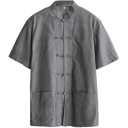 ZooBoo Tai Chi Clothing Wing Chun Kung Fu Clothes Short Sleeves Tang Shirt