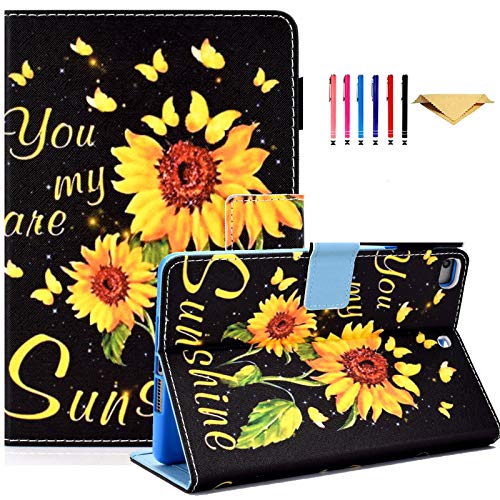 iPad 7.9 Case Powertion Slim iPad Cover for iPad Mini 5 Case Lightweight iPad Mini 4 Cover Shockproof iPad 7.9 Case Smart iPad Protective Cover Stand w/Auto Wake/Sleep for 7.9'' iPad Mini, Sunflower