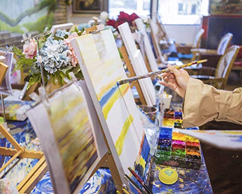 image for PENTA ANGEL Paint Sponges Applicator 10Pcs Round Detail Foam Sponges f