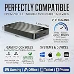 YOTUO Portable External Hard Drive Storage Expansion Mobile HDD USB 3.0 USB-C for PC, Mac, Desktop, Laptop, PS4, Xbox One X/S, Xbox 360, Office & Game (Black, 1TB) - Image 4