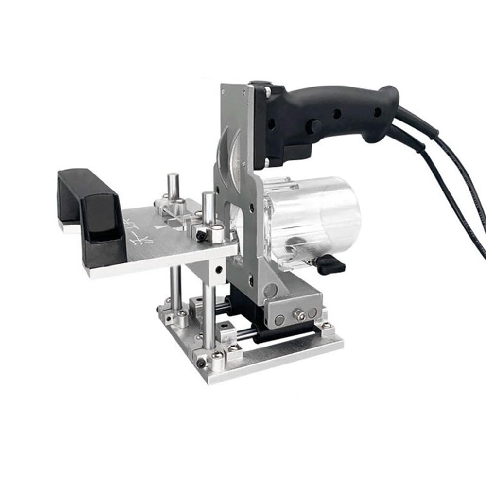 VIDOO Localizador de Ranurado Carpintería Fresadora Compacta Soporte de Sujeción Invisible 2 en 1 para Armarios