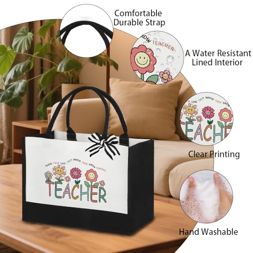 Bolso tote para docentes ZuEiiDop para mujeres miniatura 6