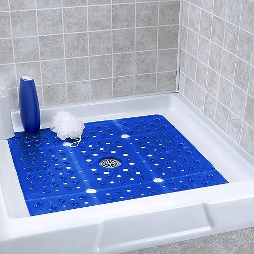 SlipX Solutions Extra Large Square Shower Mat, 27