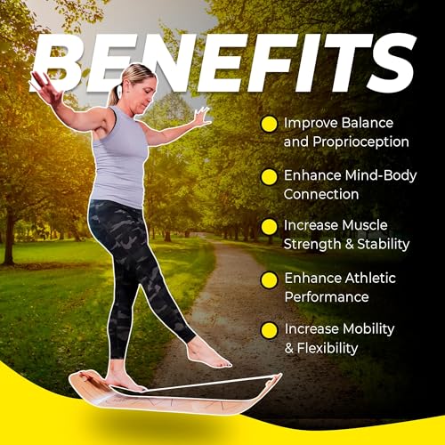 Sustainable American Maple Wood Balance Board