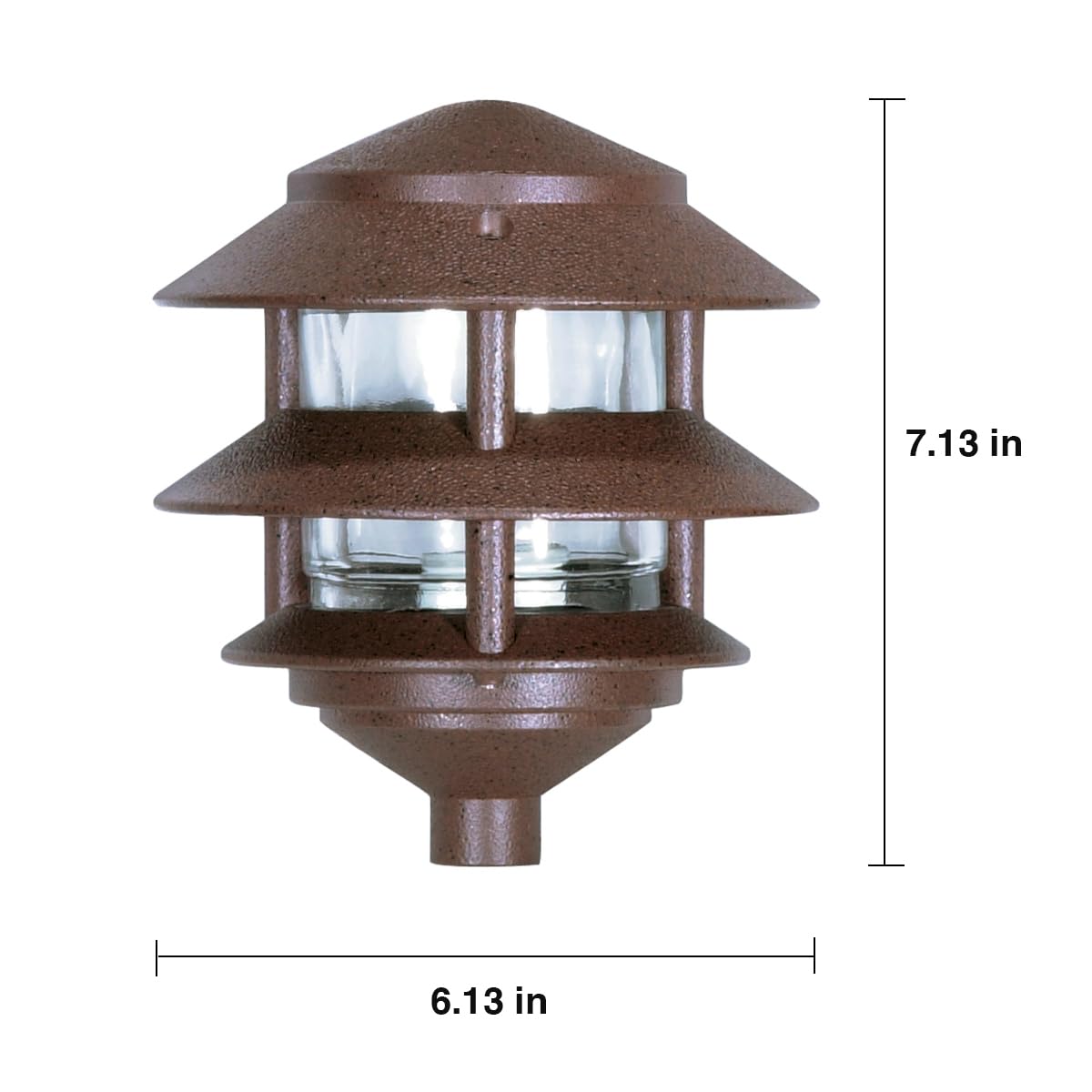 NUVO SF76/632 One 2 Louver Hood Outdoor Pagoda Landscape