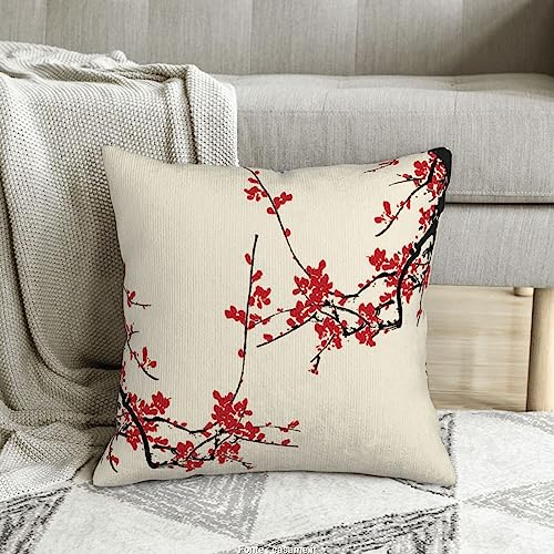 Housses de coussin cerisier japonais pour chambre cocooning - 8
