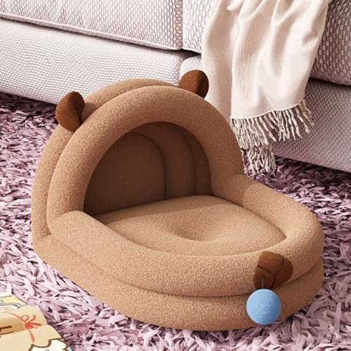 Cama de mascotas resistente a mordeduras para gatitos de interior 4