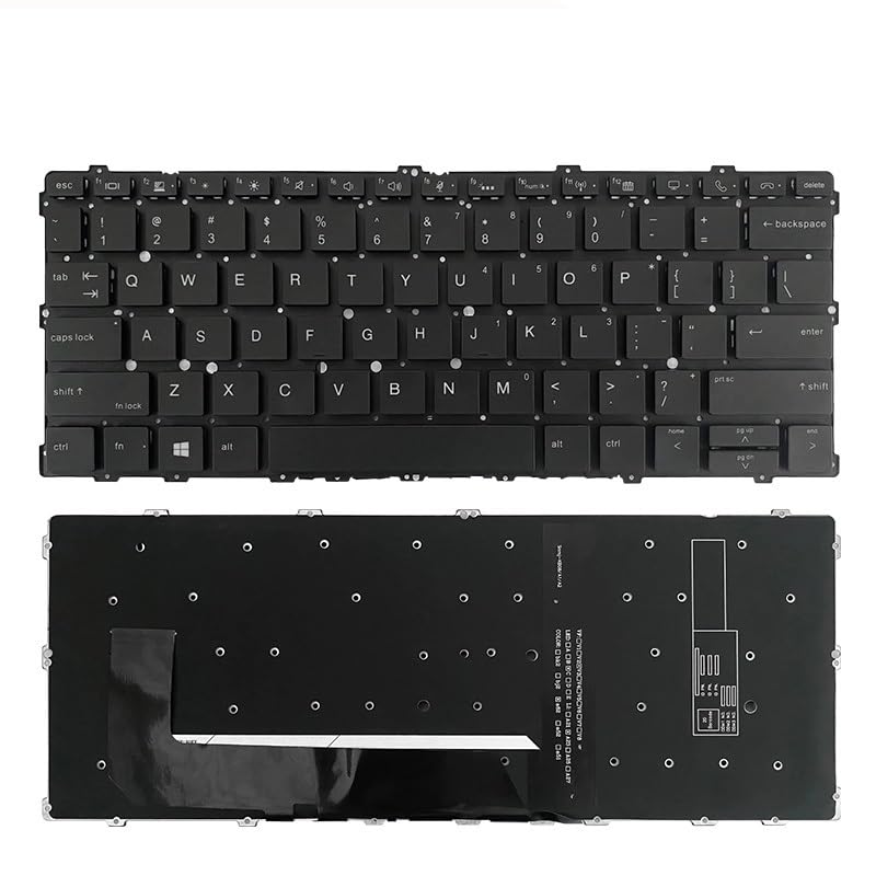Clavier HP EliteBook X360 1030 G2 G3 G4 de rechange pour réparer ordinateur HSN-104C