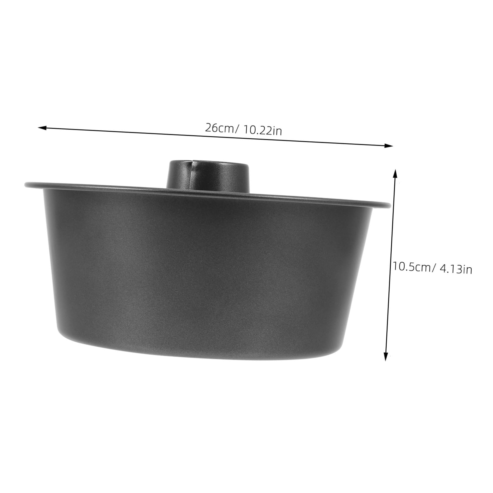 GLEAVI Molde Redondo Antiadherente y Resistente para Hornear de Acero al Carbono Diseño Hueco Adecuado para Repostería y Cocina Casera