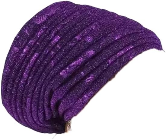 Nigerian Wedding Turban Cap Women Pleated Headscarf Hijab Bonnet African Auto Headwrap