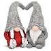 Produktbild EKARSEN Handgemachte Paar Wichtel GNOME Hausdeko Zwerg Puppen für Valentinstag Weihnachten Neujahr Ostern und Kinder Spielzeug