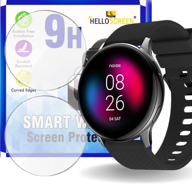HELLOSCREEN Smartwatch Screen Protector Guard For Noise Vortex (1.46" inch) (2 pack) - 9H Hardness, Unbreakable TPU Film (NOT A TEMPERED GLASS) (B0CKJ9QKNS) Amazon Price History, Amazon Price Tracker