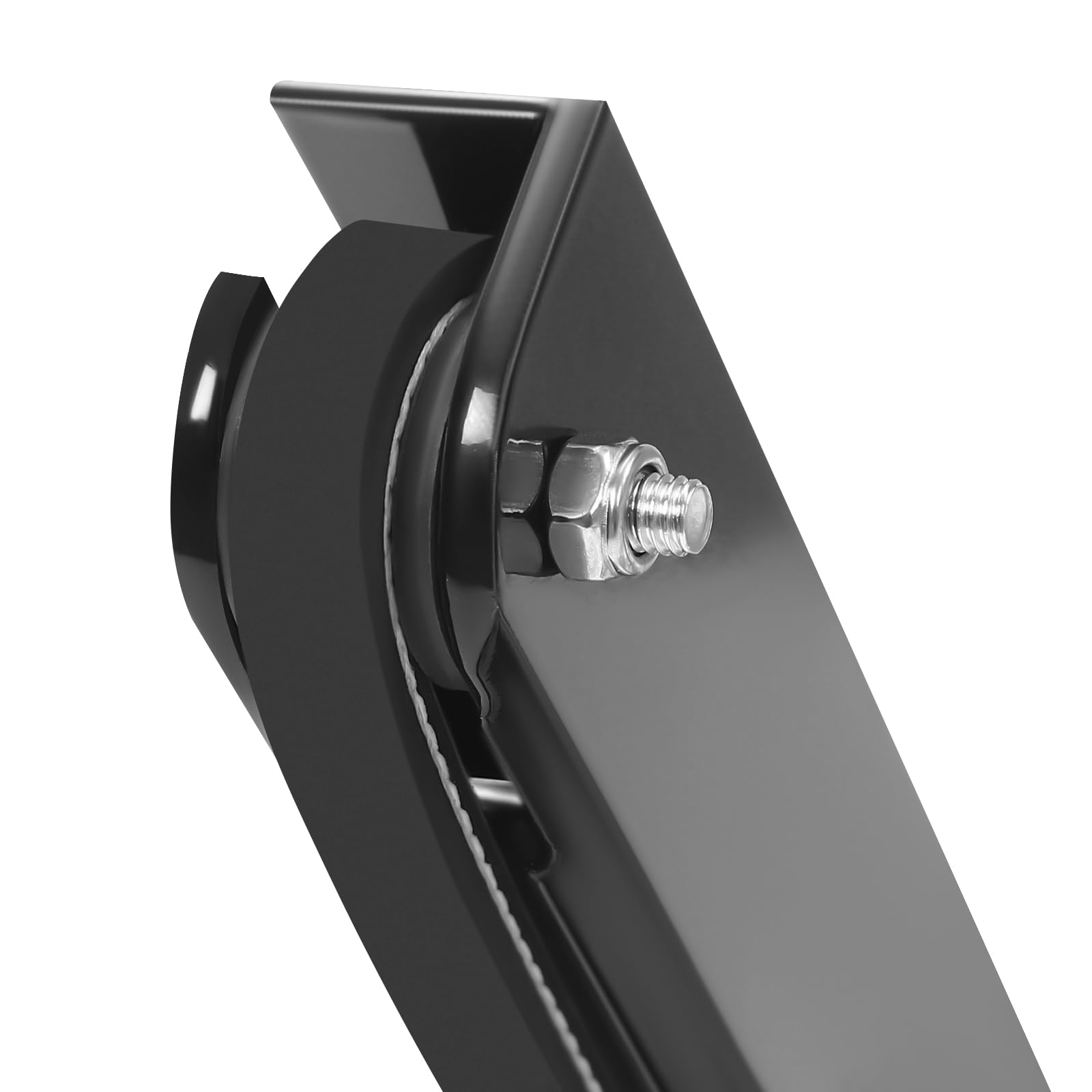 Silla de escalera de elevación manual, silla plegable portátil con rueda, silla de evacuación plegable capacidad de carga de 350.53 libras, elevadores de escaleras de aleación de aluminio para