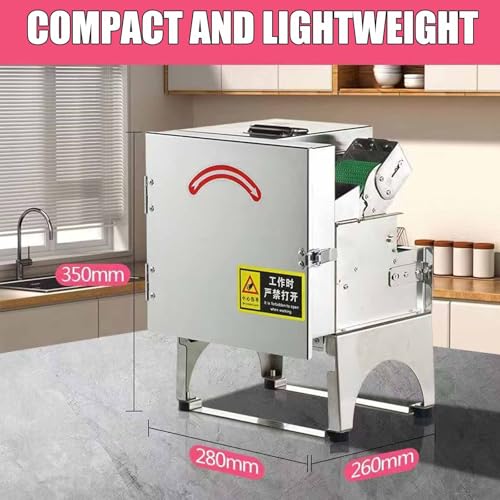 Cortadora automática de verduras ERICAT 200W con visor miniatura 4