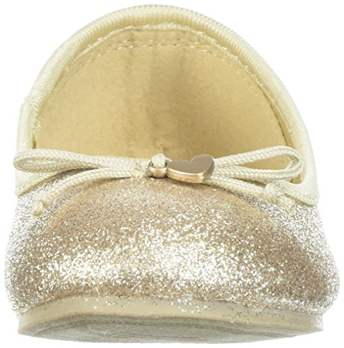 carter's Girls' Avelyn Ballet Flat, Gold, 12 M US Little Kid2