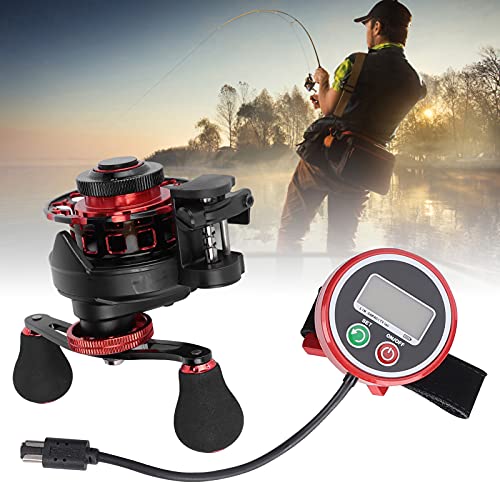 banapo USB wiederaufladbare Angelrolle, USB Linkshänder Angelrolle Absteigende Floß Angelrolle mit Alarm für Raft… – Bild 6