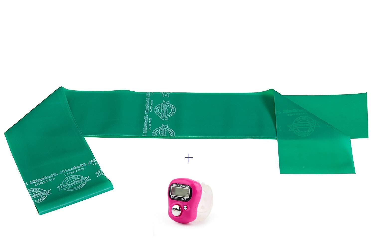 TheraBand Resistance Exercise Band for Heavy Workout/Gym/Yoga and Physical Therapy - for Beginners and Intermediates (Green, 3Ft.)(Material: Latex Free Rubber.) (B07PHFNNNJ) Amazon Price History, Amazon Price Tracker