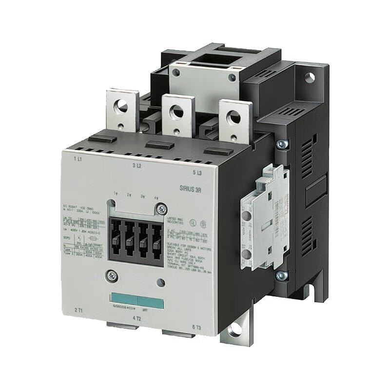 Contactor 110...127VUC 110kW Contactos auxiliares de operación 2 contactos Normalmente Abiertos + Cerrados