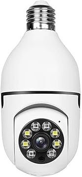 E27 Socket Lamp Holder CCTV WiFi IP Camera PTZ Two Way Audio Home Security Bulb Camera 4MP/2MP4MP Camera