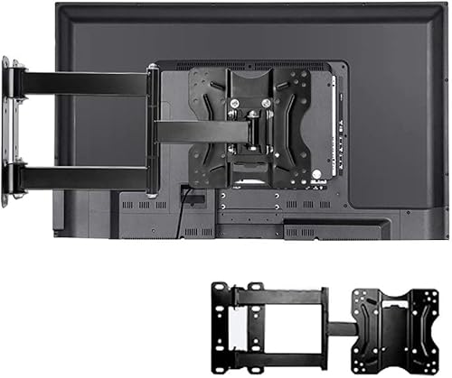 Supporto da parete per TV galleggiante multifunzionale regolabile e inclinabile per TV da 26 a 40 pollici supporta fino a 35 kg ideale per risparmiare spazio e migliorare lesperienza visiva